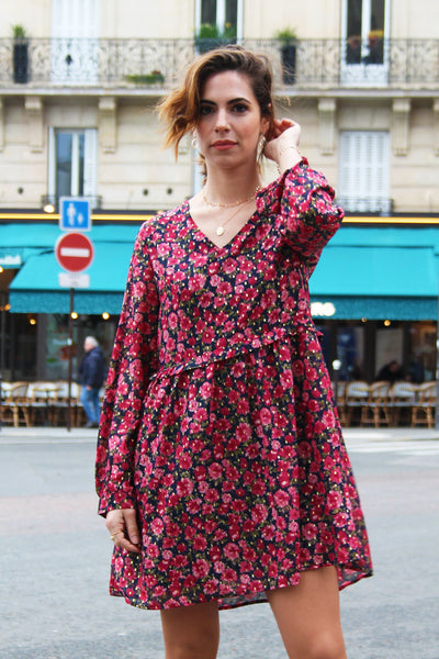 Absolème robe tendance imprimé fleuri