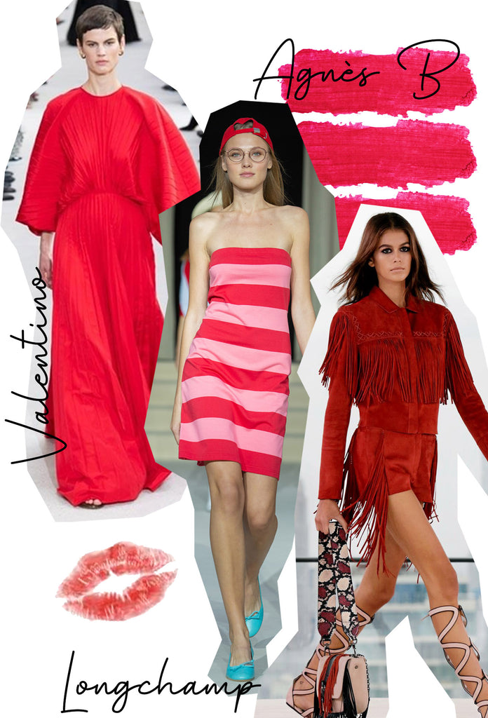 Le rouge s'invite dans votre garde-robe ce printemps - Fashion Week