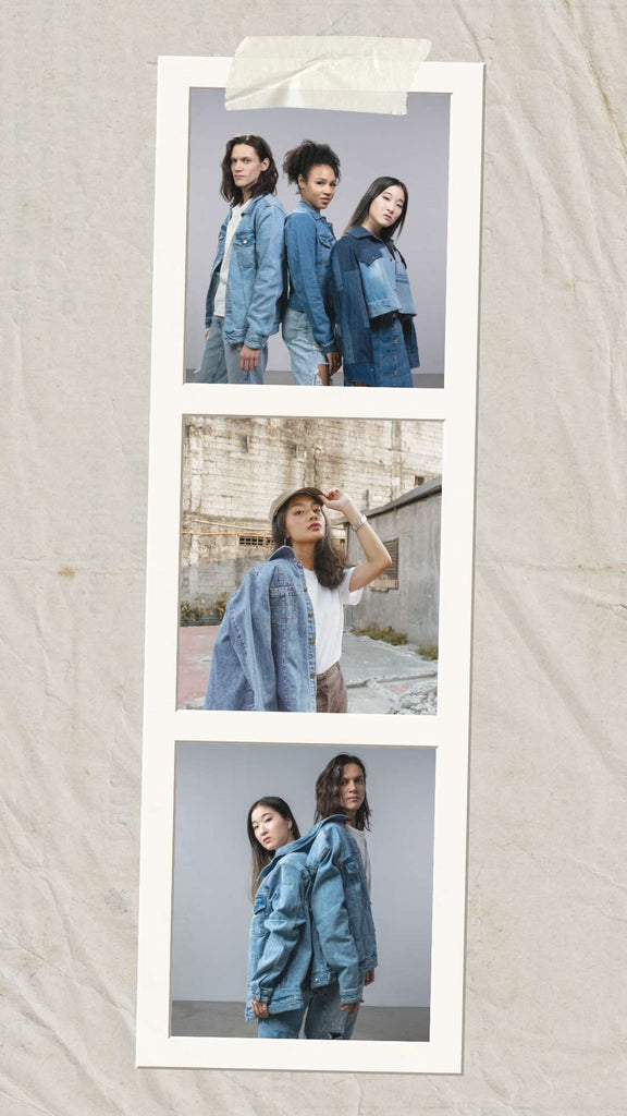 Absolème tendance mode veste en jean