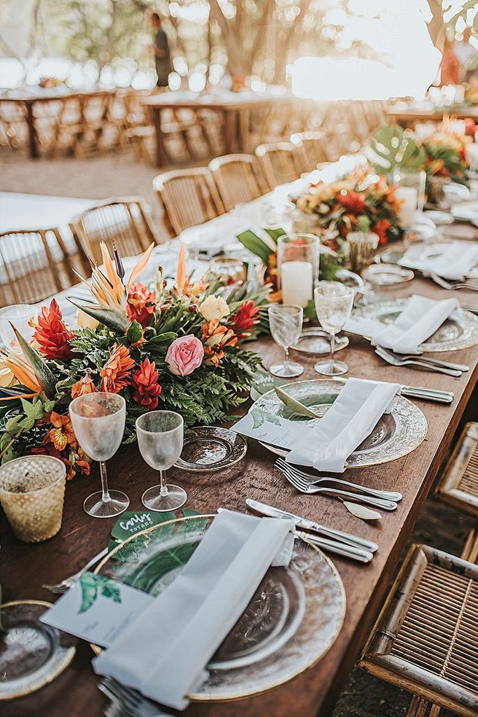 Absolème centre de table mariage bohème