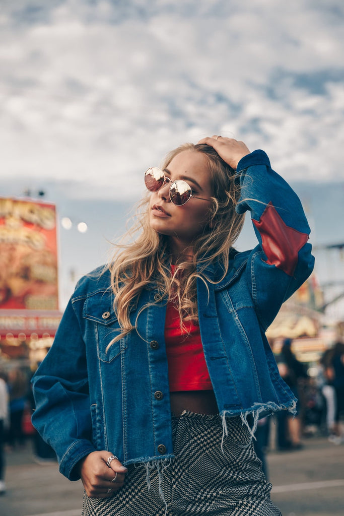 Absolème comment porter la veste en jean ?