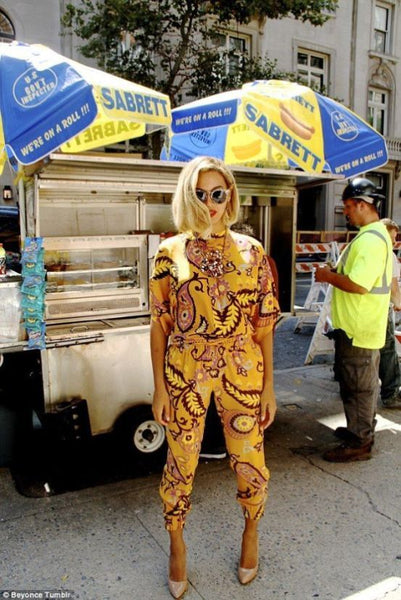 Absolème mode tendance imprimé wax Beyoncé