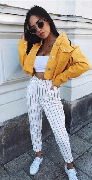 Absolème comment porter la couleur jaune ?