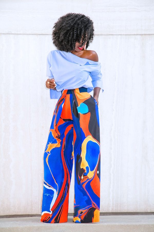 Absolème comment porter le pantalon Palazzo ?