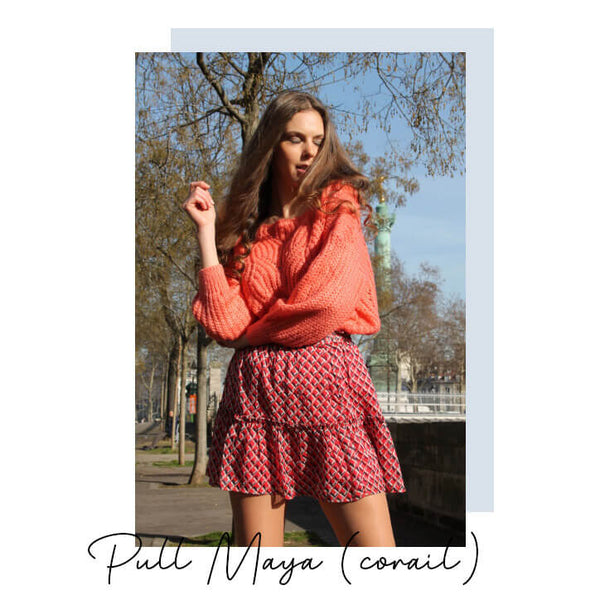 Absolème  pull et gilets en grosse maille cocooning