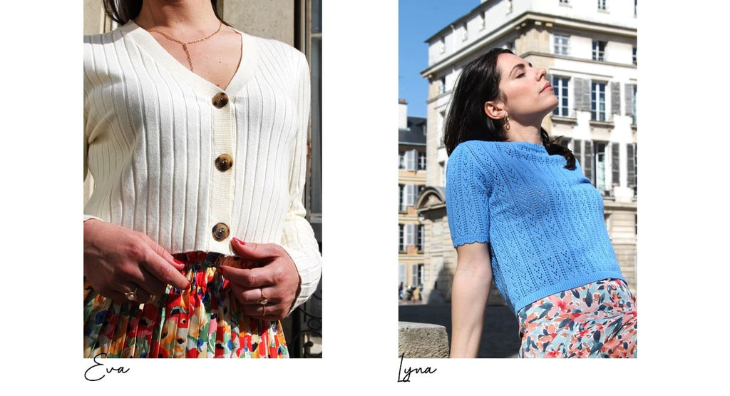 Absolème hauts en maille vintage