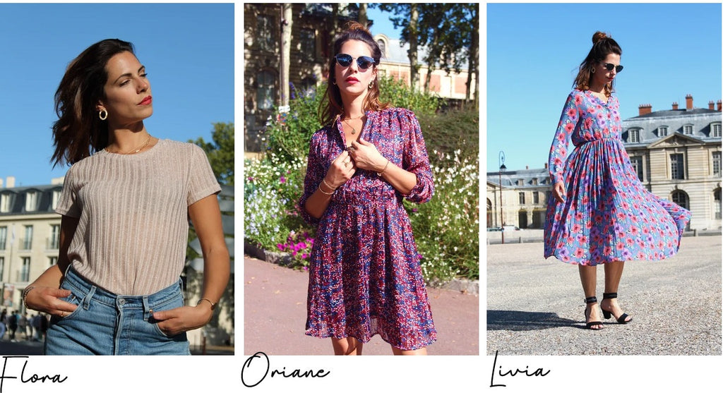 Absolème collection prêt-à-porter pour femmes couleurs pastel