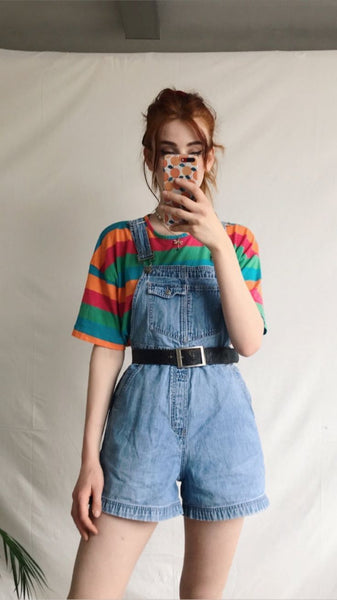 Absolème look tendance avec une salopette