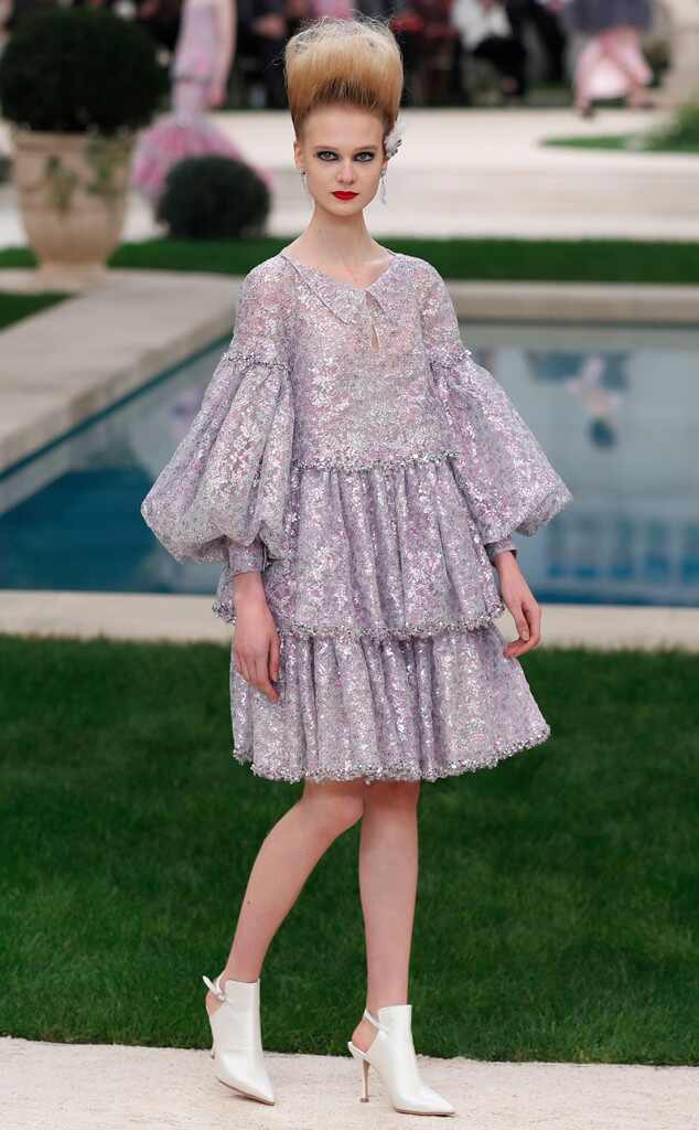 Absolème mode manches bouffantes Karl Lagerfeld Chanel