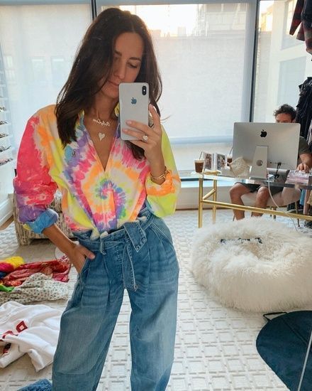 Absolème look vintage tie and dye