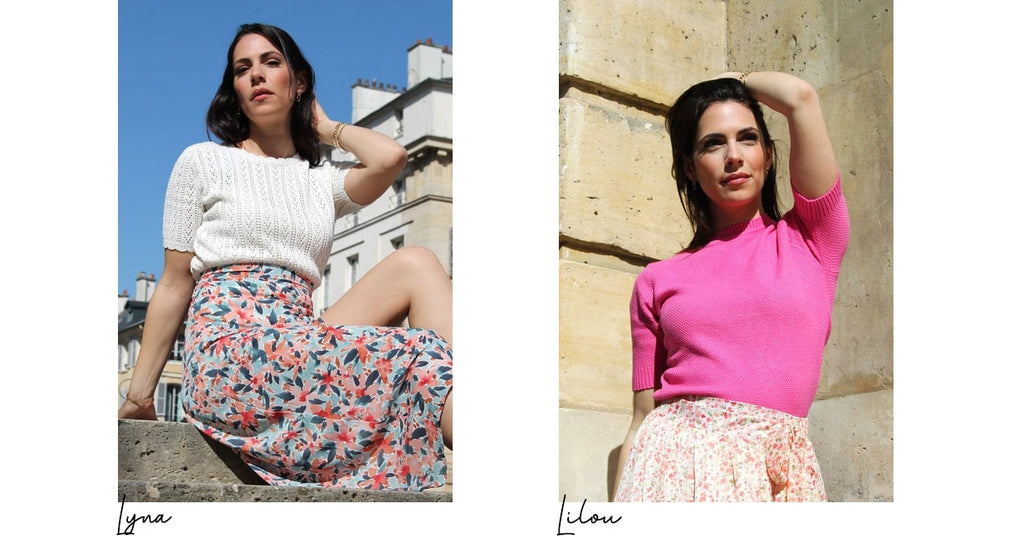 Absolème t-shirts en maille vintage pour femmes