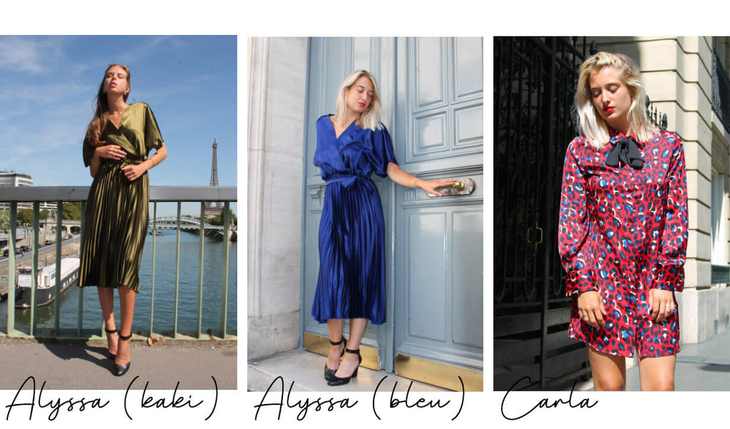 Absolème nos looks coup de coeur de l'automne tissu satiné