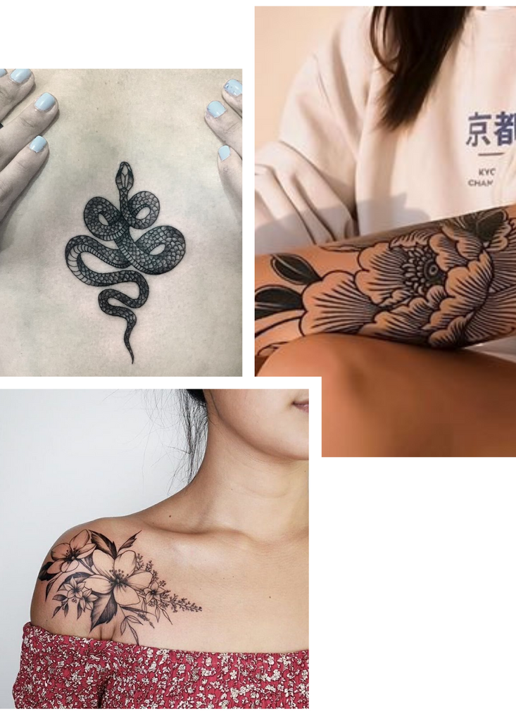Absolème tatouage éphémère rock