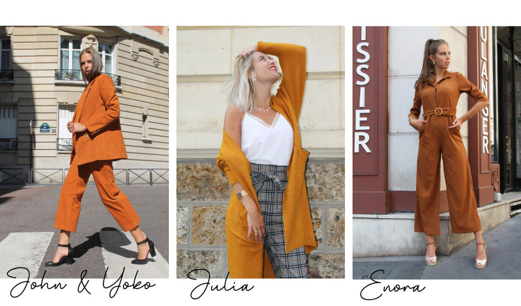 Absolème nos looks coup de coeur de l'automne couleurs terracotta