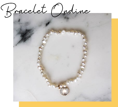 Absolème bracelet tendance perles eau douce