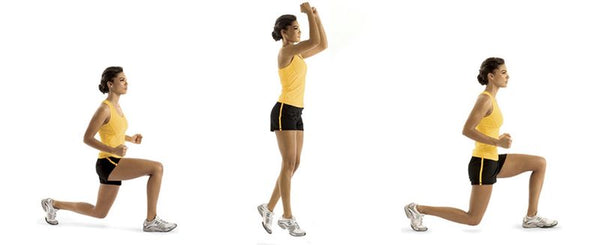 Absolème sport fitness exercices brûler calories fentes sautées