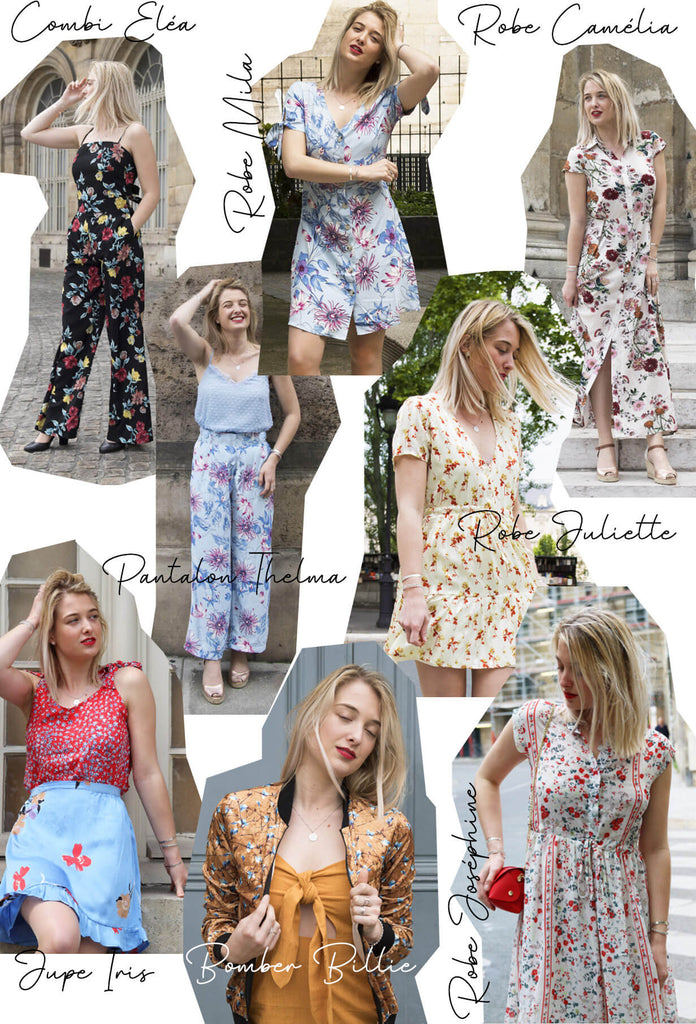 Absolème les looks de l'été à ne pas manquer - imprimé fleuri