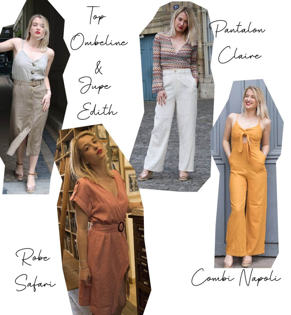 Absolème les looks de l'été à ne pas manquer - matière naturelle lin