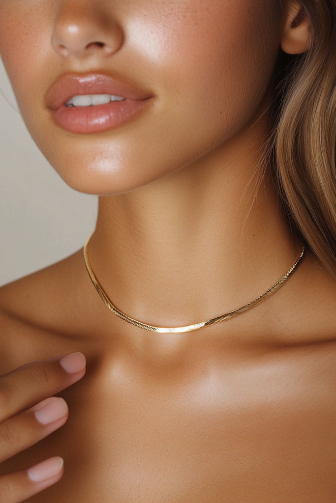 tendance collier en maille